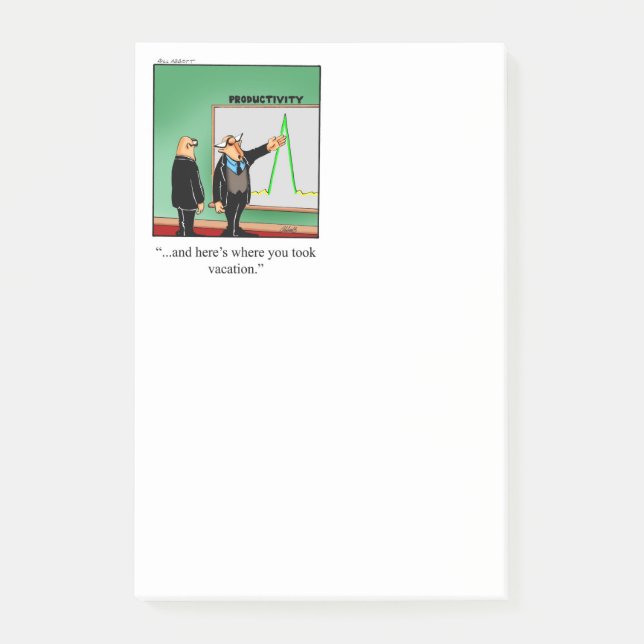 Business Humor Post- It Notes (Front)
