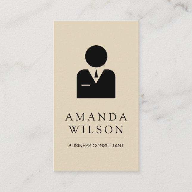 Business Icon Card (Front)