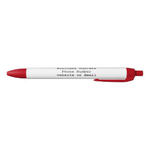 Business Info Customer Appreciation Promotional  Pen