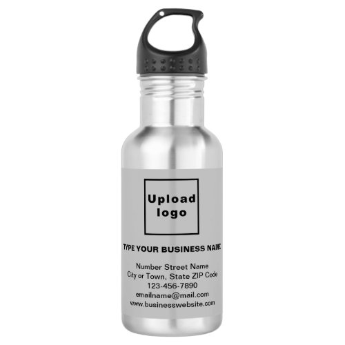 Business Information Gray Label Stainless Steel Water Bottle