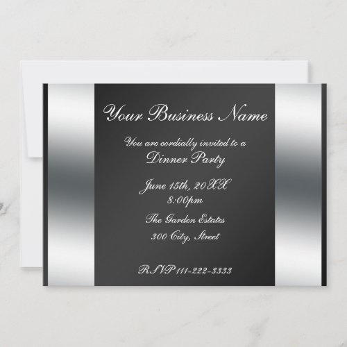 Business invitation