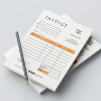 Business Invoice Sales Receipt Social Media Icons