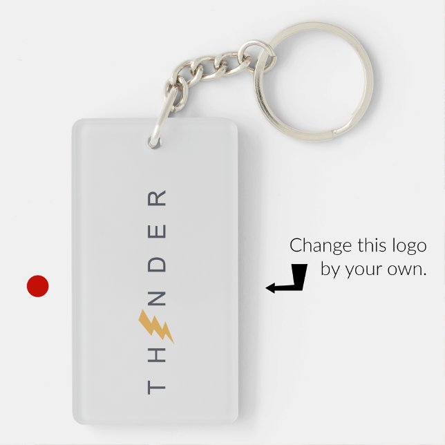 Business keychains minimalist clean simple logo gr (Creator Uploaded)
