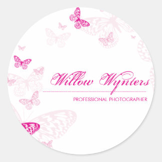 BUSINESS LABEL :: butterflies 1