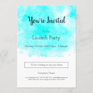 corporate invitations launch