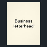 Business letterhead<br><div class="desc">Business letterhead design for all your professional needs. Purchase today</div>
