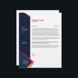 Business Letterhead Template - Customizable Design<br><div class="desc">Professional letterhead templates for business or personal use. Easily customizable designs to elevate your brand and make a lasting impression.</div>