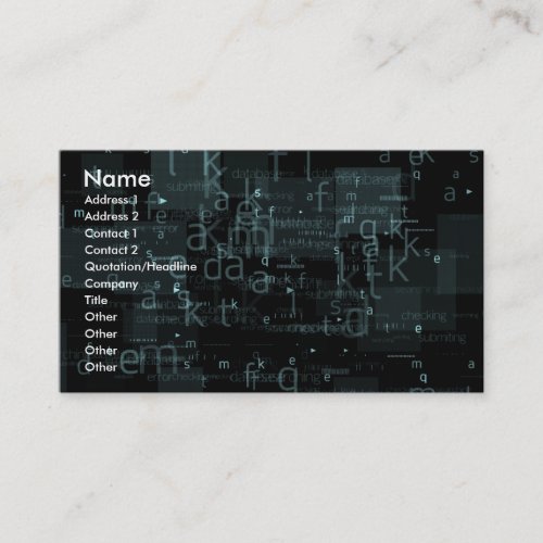 business_letters business card