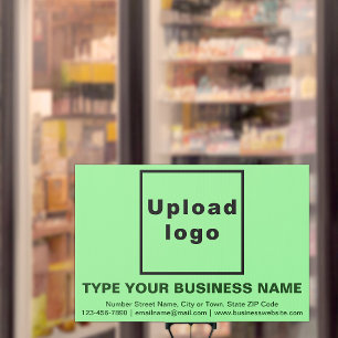 Business Light Green Large Rectangle Yard Sign