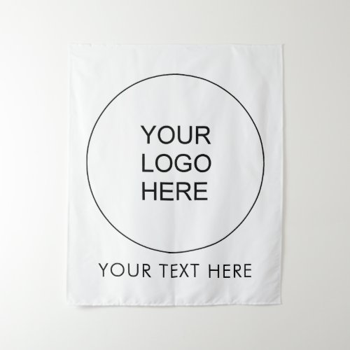 Business Logo Add Text Here Template Custom Simple Tapestry