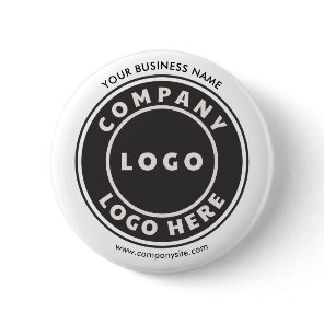 Business Logo and Company Website Custom Button