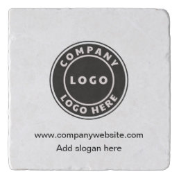 Business Logo and Company Website Custom Trivet