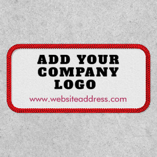 Business Logo and Corporate Website Employees Patch