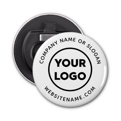 Business Logo and Text Corporate Swag Bottle Opener