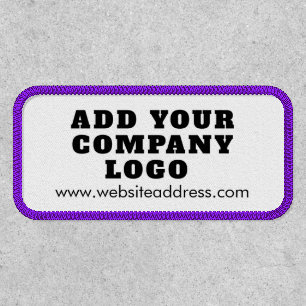 Business Logo and Website Company Employees Custom Patch