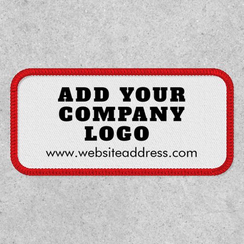 Business Logo and Website Company Employees Staff Patch