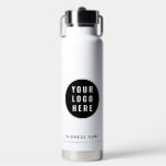 Business Logo and Website Custom Promotional Water Bottle<br><div class="desc">Elevate your professional image with our custom Water Bottle. Featuring your unique business logo in any shape imaginable, this exquisite accessory is more than just an Water Bottle; it's a decorative emblem of your brand. Impress clients and colleagues with a sophisticated touch that perfectly complements your brand promo efforts. Make...</div>