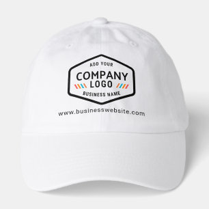 Business Logo and Website Employees Custom Swag Hat
