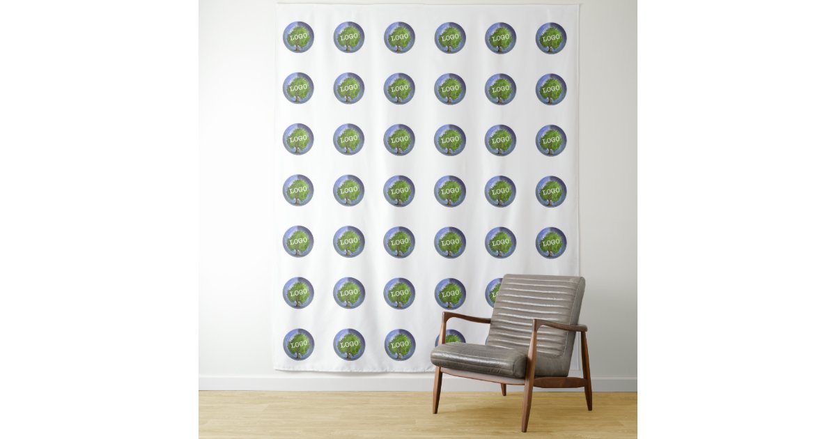 Business Logo Backdrop Zazzle