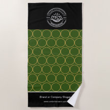 Business Logo | Beach Towel Minimalist Beach Towel
