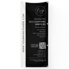 Business Logo Black Minimalist QR Code Promotional