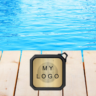 Business logo bluetooth speaker