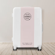 Business Logo | Blush Pink Modern Professional Luggage at Zazzle