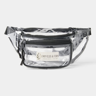 Business Logo Brand Clear Fanny Pack