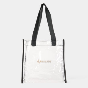 Business Logo Brand Clear Tote Bag