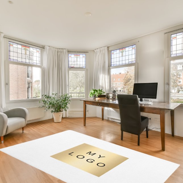 Business logo brand color rug (Creator Uploaded)