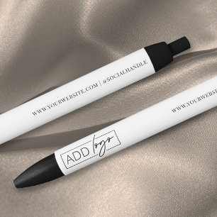 Business Logo Branded Client Gift Promotional Pen