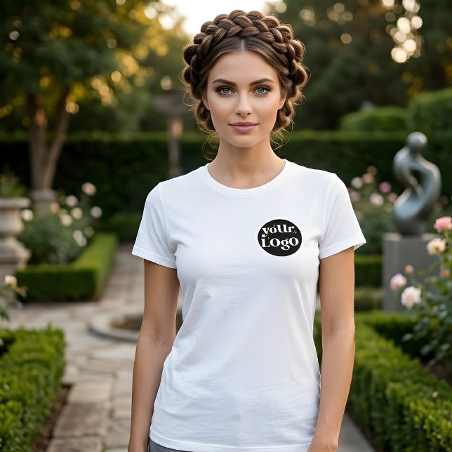 Business Logo Branded Front And Back T-Shirt (Creator Uploaded)