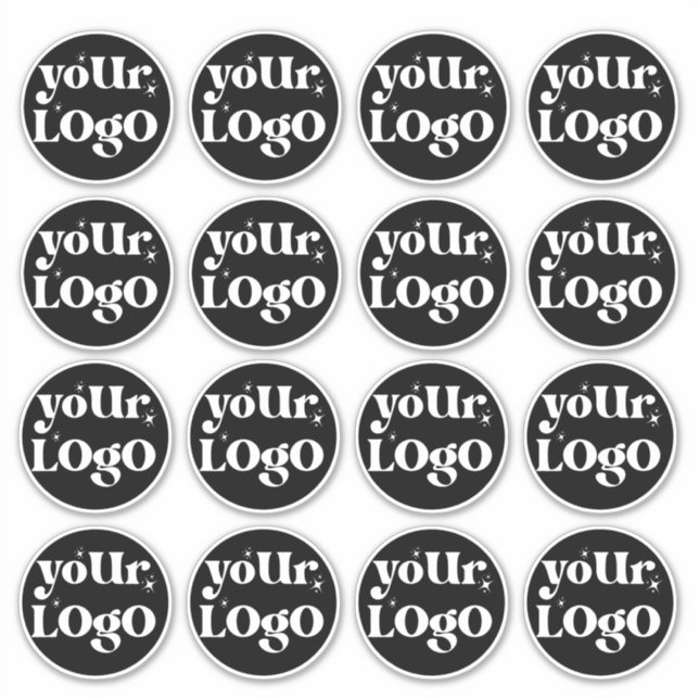 Business Logo Branded Sticker (Front)
