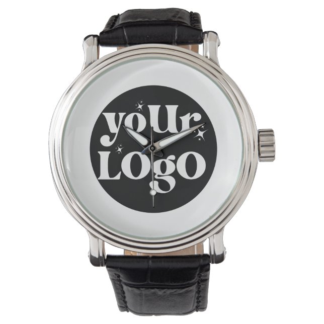 Business Logo Branded Watch (Front)