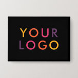 Business Logo Branding Black Button<br><div class="desc">Showcase your style or promote your brand with a personalized button featuring your logo or image. Perfect for business branding, events, or personal expression, this custom button is an easy and effective way to share your message. Whether worn on jackets, bags, or lanyards, it’s a standout accessory that captures attention....</div>
