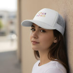 Business Logo Branding Rectangle Trucker Hat<br><div class="desc">Elevate your brand with a personalized hat that features your logo or image in a full-size rectangle design. Perfect for business branding, this stylish hat not only promotes your brand but also adds a professional, polished look to any outfit. Ideal for team uniforms, giveaways, or promotional events, it’s a versatile...</div>
