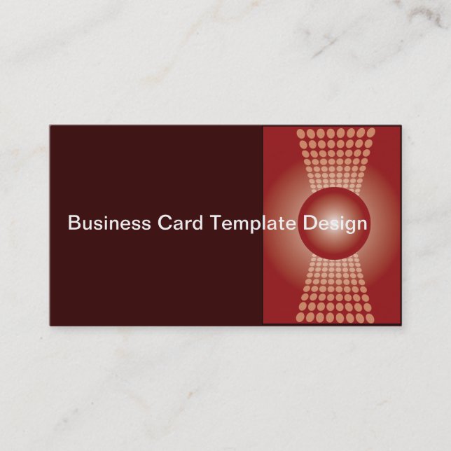 Business Logo Card Template (Front)