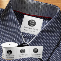 Business Logo Clothing Labels Sew On Sewing Tag