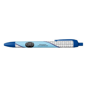 Business Logo Color Block Pattern Name Title Pen