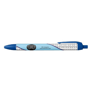 Business Logo Color Block Pattern Name Title Pen