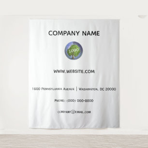 Business Logo Company Backdrop