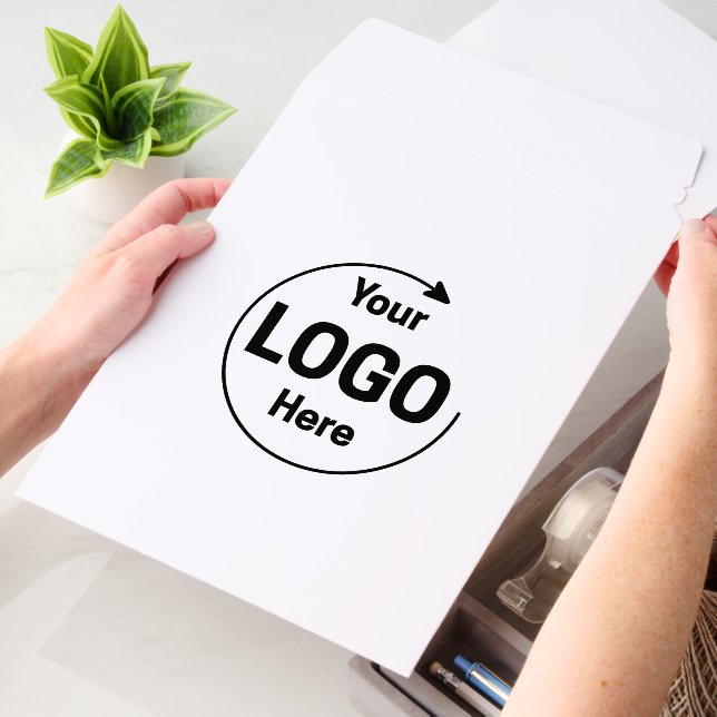 Business Logo Company Branded  Envelope Mailers (Desk)