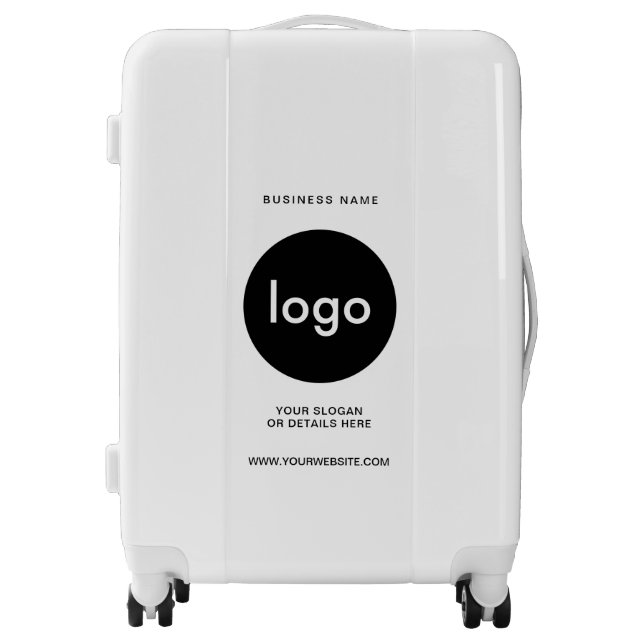 Business Logo Company Branded Luggage (Front)