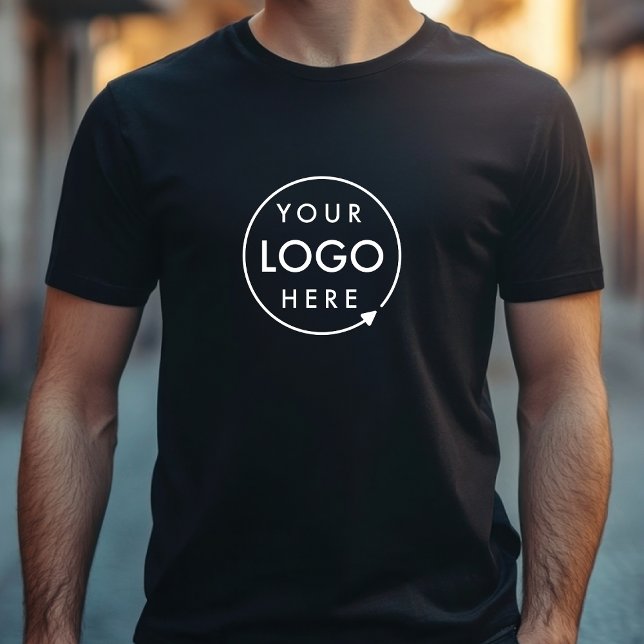 Business Logo Company Branded Staff Employee T-Shirt (Creator Uploaded)