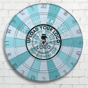 Business Logo Company Colors Dart Board