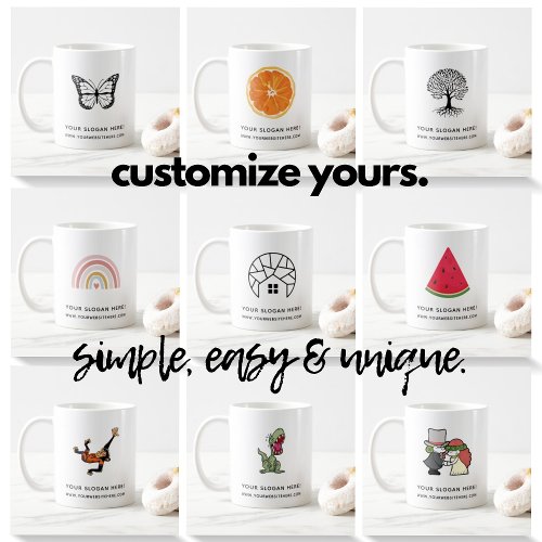 Business Logo Company Corporate Promotional Coffee Mug
