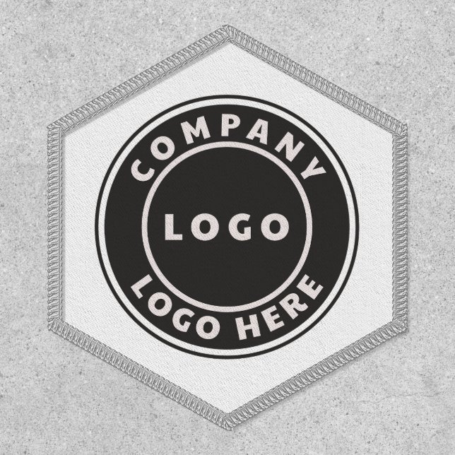 Business Logo Company Employee Giveaway Patch (Front)