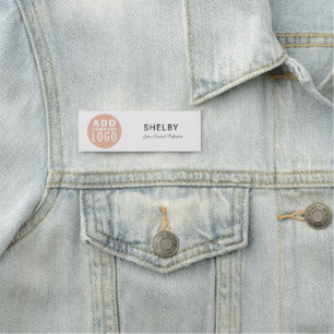 Business Logo Company Employee Staff Name Tag