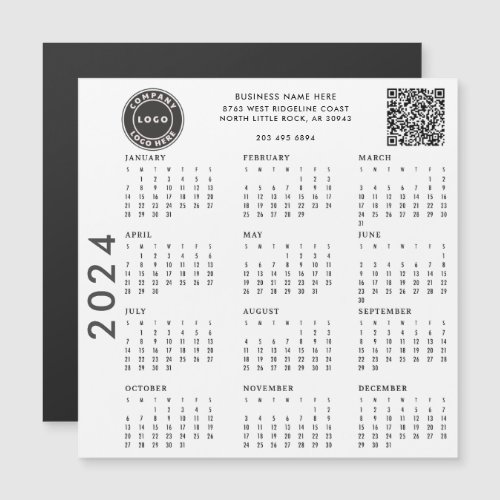 Business Logo Company Employees 2024 Calendar