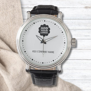 Business Logo Company Name Corporate Promotional Watch